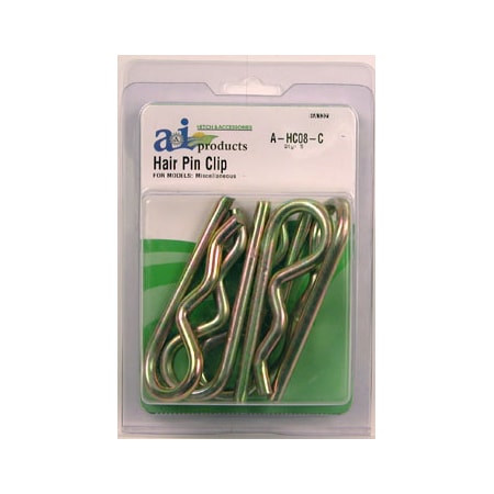 A & I Products Hair Pin Clip (10 pk) 8" x6" x11" A-HPC24